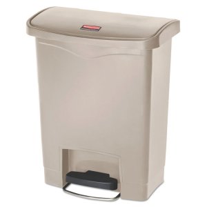 Rubbermaid RCP 1883557 Commercial Slim Jim 13-gal Step-on Container - 