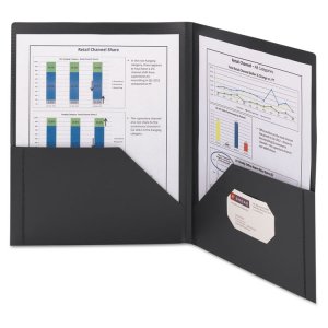 Smead SMD 87705 Smead Letter Pocket Folder - 8 12 X 11 - 50 Sheet Capa