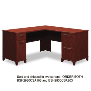 Bush 2910ACSA2-03 Desk,72 L Desk-bx 2,dch