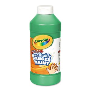 Crayola CYO 551316044 Washable Finger Paint - 16 Fl Oz - 1 Each - Gree