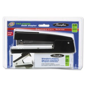 Acco S7074793F Stapler,desktop,remvr,ast