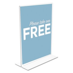 Deflecto DEF 69201 Classic Image Double-sided Sign Holder - 1 Each - 8