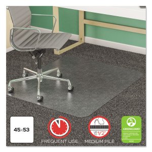 Deflecto DEF CM14003K Supermat For Carpet - Carpeted Floor - 66 Length