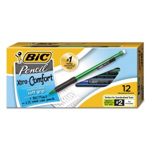 Bic BIC MPG36BK Matic Grip Mechanical Pencils - 2 Lead - 0.7 Mm Lead D