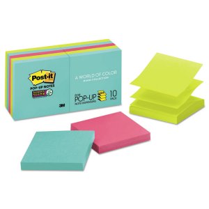 3m MMM R3306SSAN Post-itreg; Super Sticky Pop-up Notes - Marrakesh Col