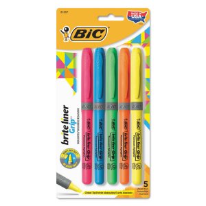 Bic GBL11YW Hilighter,brtlnr,grp,flyl