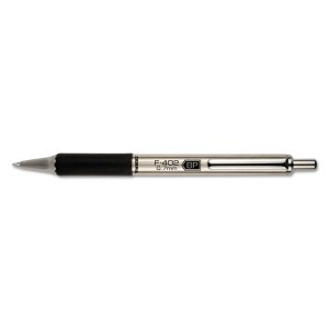 Zebra 29212 Pen,f-402,.7mm, 2pk,bk