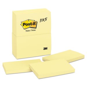 3m MMM 65418CP Post-itreg; Notes Cabinet Pack - 1620 - 3 X 3 - Square 