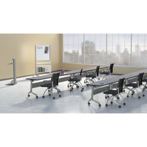 Safco 2460TLDCM Table,24x60,flip Top,mca