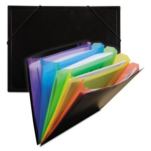 C-line 59011 Rainbow Letter File Pocket - 8 12 X 11 - 250 Sheet Capaci