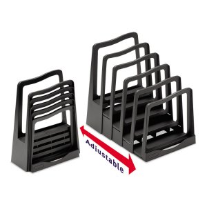 Avery AVE 73523 Averyreg; Five Slot Plastic Adjustable File Rack - 5 C