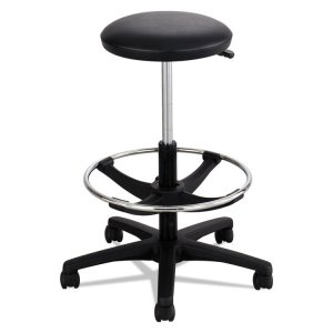 Safco 3436BL Stool,ext Ht,lab,bk