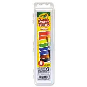 Crayola CYO 530160 Watercolors,16 Ast,oval