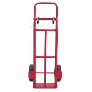 Safco SAF 4086R Safco Convertible Hand Truck - 600 Lb Capacity - 4 Cas