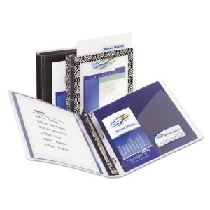 Avery AVE 17638 Averyreg; Flexi-view 3 Ring Binders - 1 12 Binder Capa