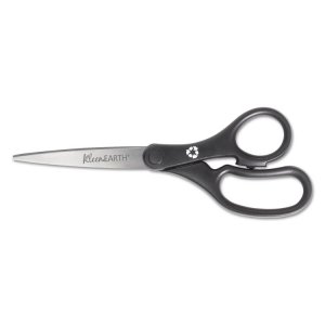 Acme ACM 15584 Westcott Kleenearth 8 Basic Recycled Bent Scissors - 8 