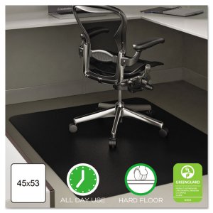 Deflecto CM21242COM Chairmat,econo 45x53,clr