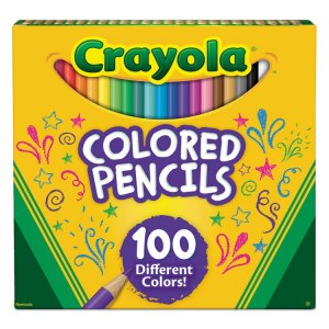 Crayola CYO 684112 12 Color Colored Pencils - 3.3 Mm Lead Diameter - V