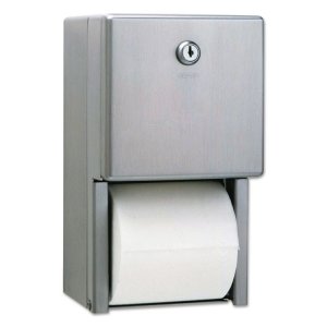 Bobrick B-2888 Dispenser,2rl Tissue,ss