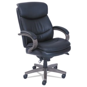 La-z-boy 48962A Chair,wood,hb,exec,bk