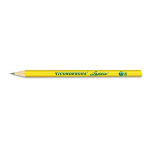 Dixon DIX 13040 Ticonderoga Laddie Pencil - 2 Lead - Yellow Barrel - 1