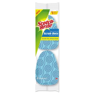 3m MMM 48727 Scotch-brite Scrub Dots Dishwand Refill - 3.5 Width X 4.4