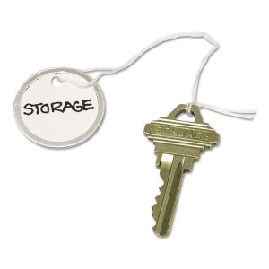 Avery AVE 14313 Averyreg; Metal Rim Key Tags - 1.25 Diameter - Round -