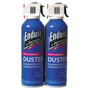 Endust 246050 Cleaner,3.5oz Duster,2pk