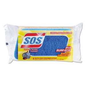 Clorox 91028 Sponge,sclrubber,sos,24ct