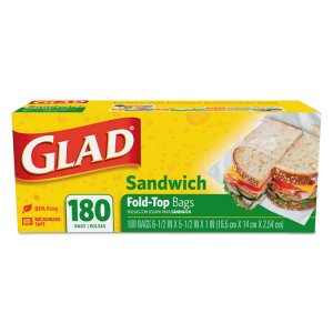 Clorox 60771 Bag,glad,fld Tp,snd12180