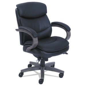 La-z-boy 48963A Chair,wood,mb,exec,bk