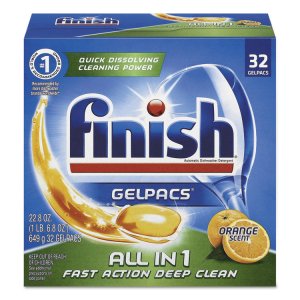 Reckitt 51700-81053 Finish Dishwasher Gel Packs - 1.30 Oz (0.08 Lb) - 