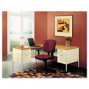 Hon HON P3265RNS Hon Metro Classic Right Pedestal Desk - 2-drawer - 66