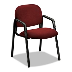 Hon HON 4003CU10T Hon Solutions Seating Guest Chair, Arms - Black Seat