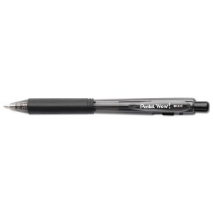 Pentel PEN BK440ASWUS Wow! Retractable Ballpoint Pens - Medium Pen Poi