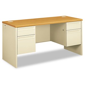 Hon H38854.B9.Q Desk,dbl Credenza,sv