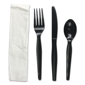 Boardwalk BWKFKTNHWPSBLA Utensil,kit,hwps Fkt,bk