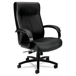 Hon BSX VL685SB11 Hon Validate Big And Tall Chair - Black Leather Seat