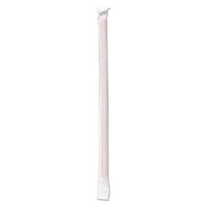 Boardwalk BWKGSTW775R Straw,7 34 Giant,wrp,rd