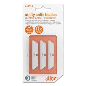 Slice, SLI 10528 Slice Pointed Tip Ceramic Utility Blades - 2.60 Lengt