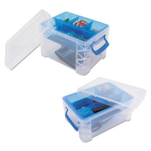 Advantus AVT 37375 Advantus Super Stacker Divided Supply Box - Externa