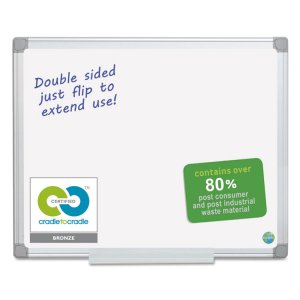 Bi-silque BVC MA0500790 Mastervision Earth Silver Easy-clean Dry-erase