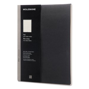 Hachette PROPADLBK Notebook,8.5x11,pro,bk