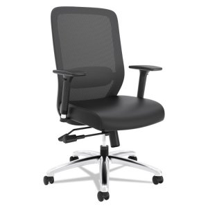 Hon HVL721.SB11 Chair,task,leather,bk