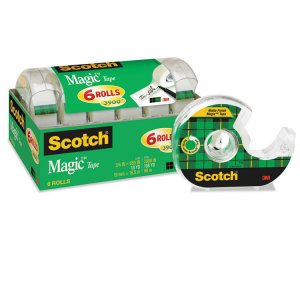 3m MMM 104 Scotch Magic Magic Tape - 12.50 Yd Length X 0.50 Width - 1 