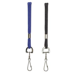 Baumgartens BAU68909 Lanyards,wclip,bk