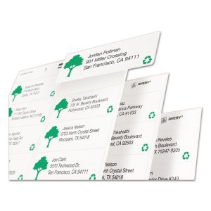 Avery AVE 48460 Averyreg; Ecofriendly Address Labels - Water Based Adh