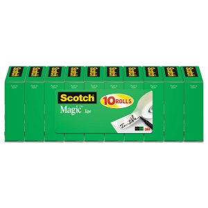 3m MMM 810K20 Scotch 34w Magic Tape - 27.78 Yd Length X 0.75 Width - 1