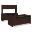 Hon HON 10771NN Hon 10700 Series Double Pedestal Desk - 4-drawer - 60 