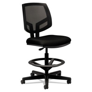 Hon HON 5715GA10T Hon Volt Mesh Back Task Stool - Black Fabric Seat - 